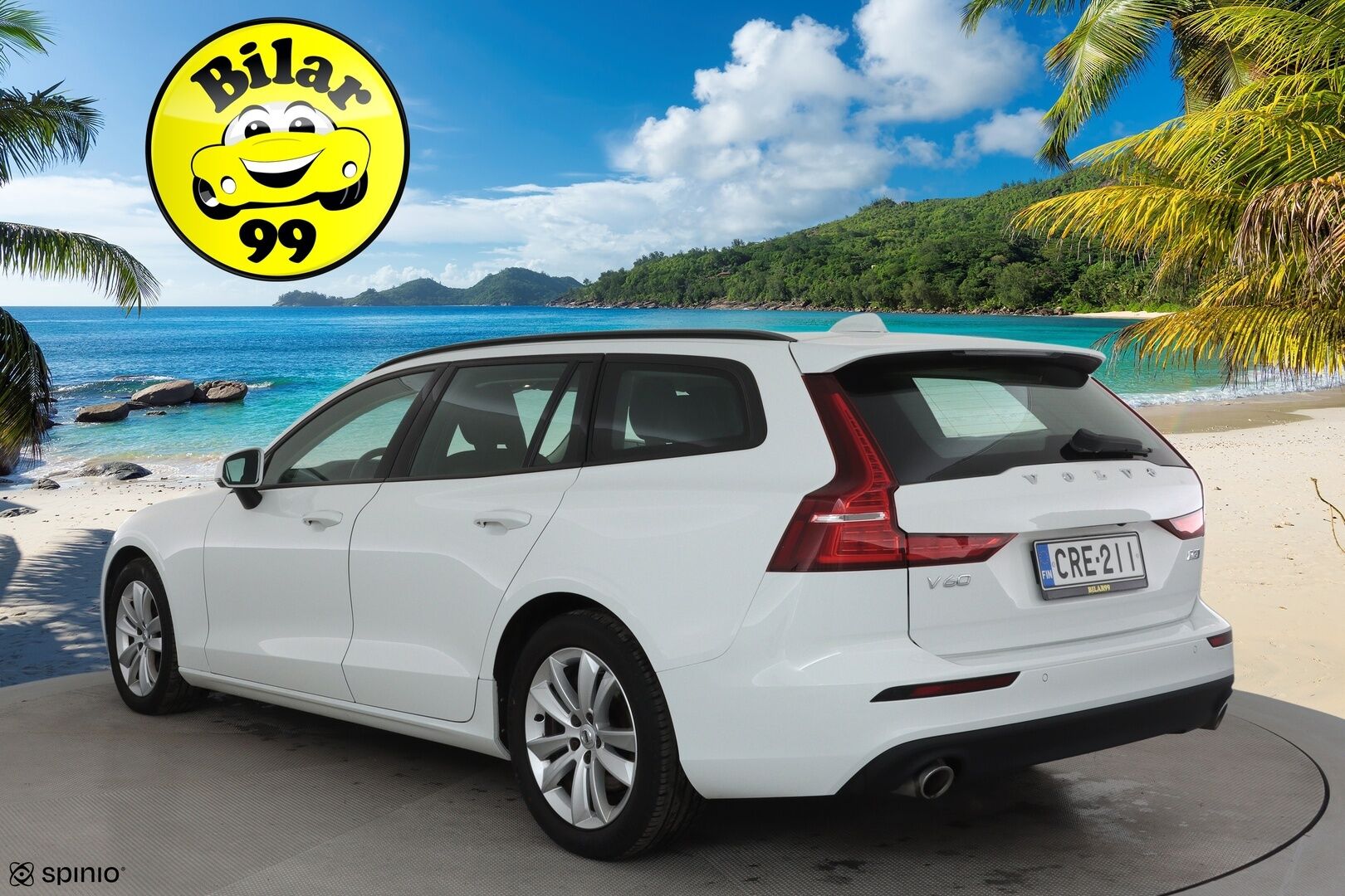 Volvo V60 2019 D3 AWD Momentum aut *Webasto / ACC / P-kamera / Navi / Kaistavahti / KeylessGO / Full LED* - *Kahdet renkaat & vanteet / Jakohihna vaihdettu!* - Osta nyt, maksa vasta ensi vuonna