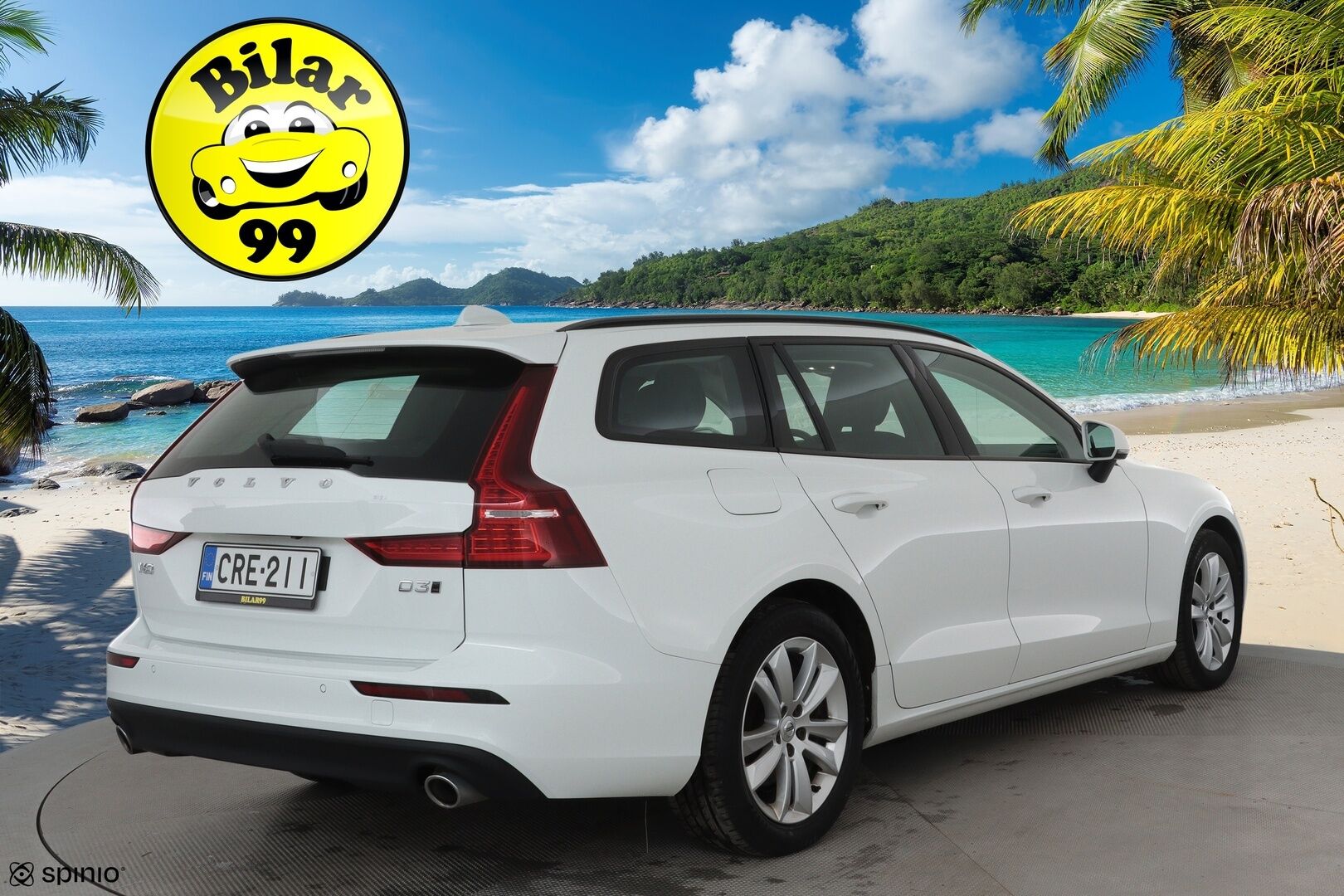 Volvo V60 2019 D3 AWD Momentum aut *Webasto / ACC / Full-LED / P.Kamera / Navi / Kaistavahti / KeylessGO* - Kahdet Renkaat