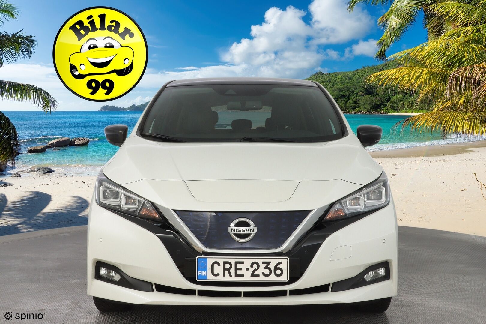 NISSAN LEAF 2018 40kWh Tekna *Bose / ILP / Nahat / 360 Kamera / ACC* - Suomi-auto / Kahdet renkaat / Huippuvarusteet