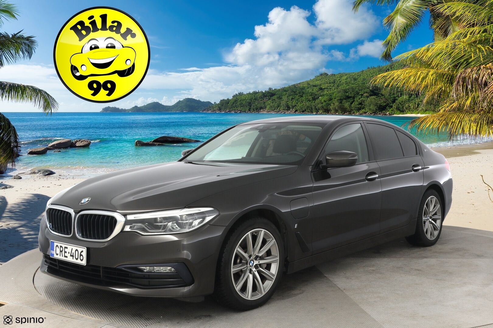 BMW 530E 2018 Sportline * Hud / Comfort penkit / Ambient light / Nahkasisusta * - Display Key