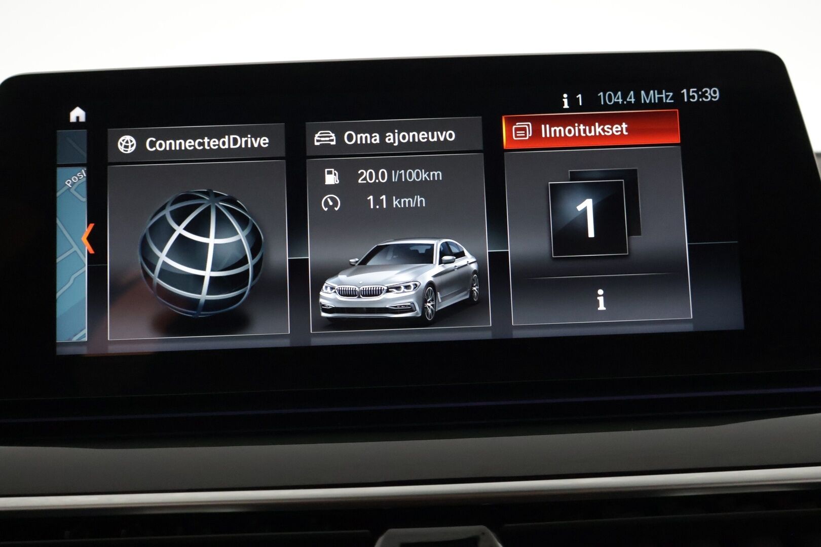 BMW 530E 2018 Sportline * Hud / Comfort penkit / Ambient light / Nahkasisusta * - Display Key