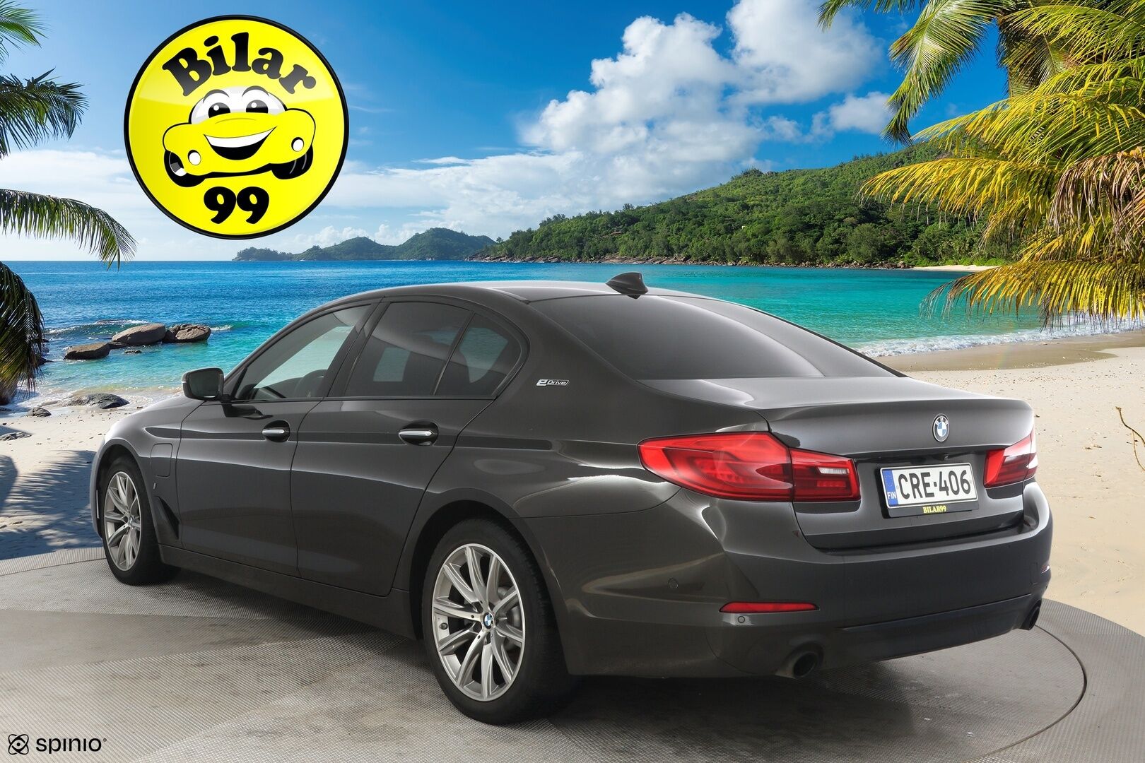 BMW 530E 2018 Sportline * Hud / Comfort penkit / Ambient light / Nahkasisusta * - Display Key