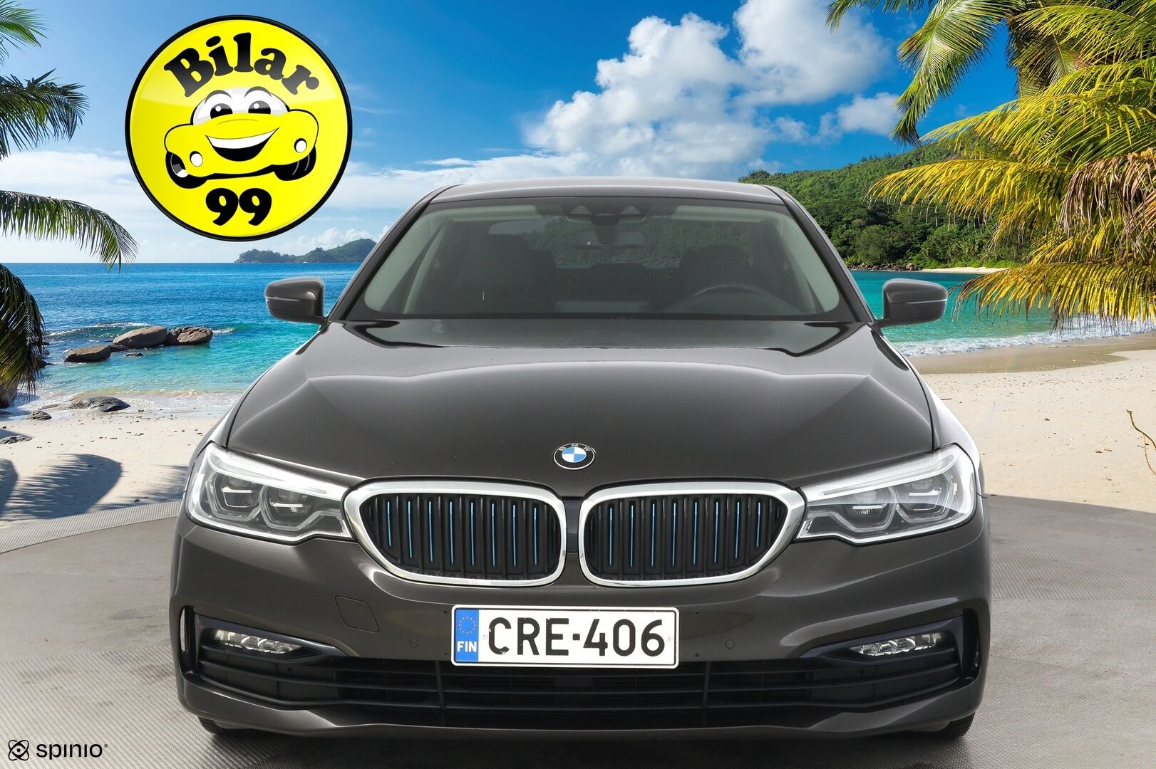 BMW 530E 2018 Sportline * Hud / Comfort penkit / Ambient light / Nahkasisusta * - Display Key