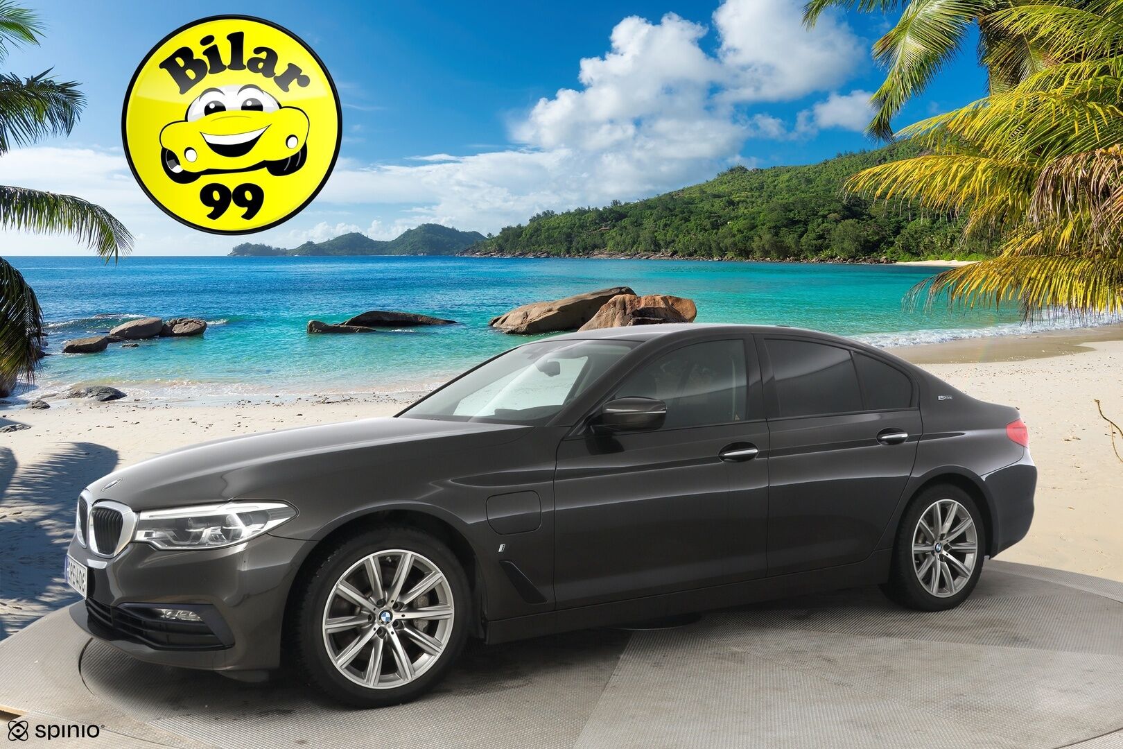 BMW 530E 2018 Sportline * Hud / Comfort penkit / Ambient light / Nahkasisusta * - Display Key