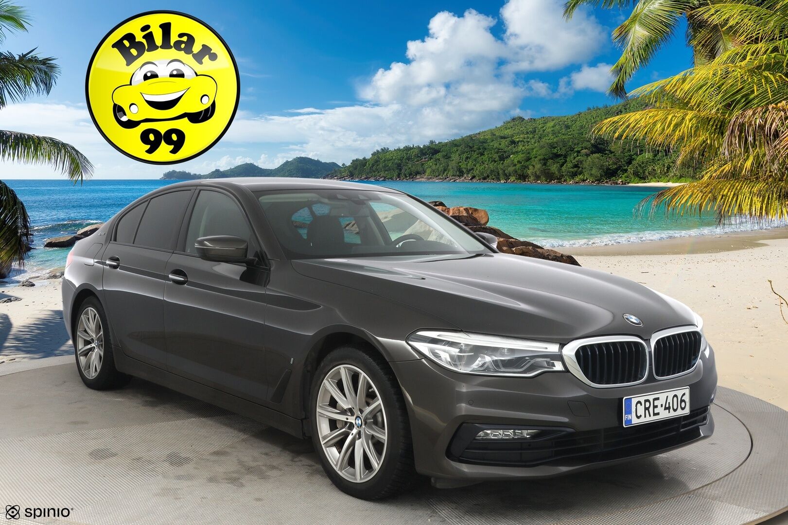 BMW 530E 2018 Sportline * Hud / Comfort penkit / Ambient light / Nahkasisusta * - Display Key