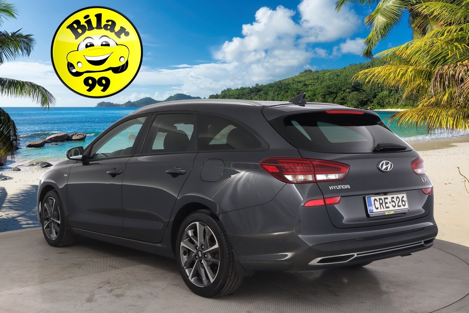 Hyundai i30 Wagon 2022 1,5 T-GDI 159 hv 48V hybrid 7-DCT-aut Style *1.Om Suomi-Auto / Vakkari / Ratinlämmitys / P-Kamera / Tutkat / Navi / Digimittaristo / Kessy* - *Juuri saapunut / Lohko+pistoke / Sisätilalämmitin / Blue link / 2X renkaat / Siisti*
