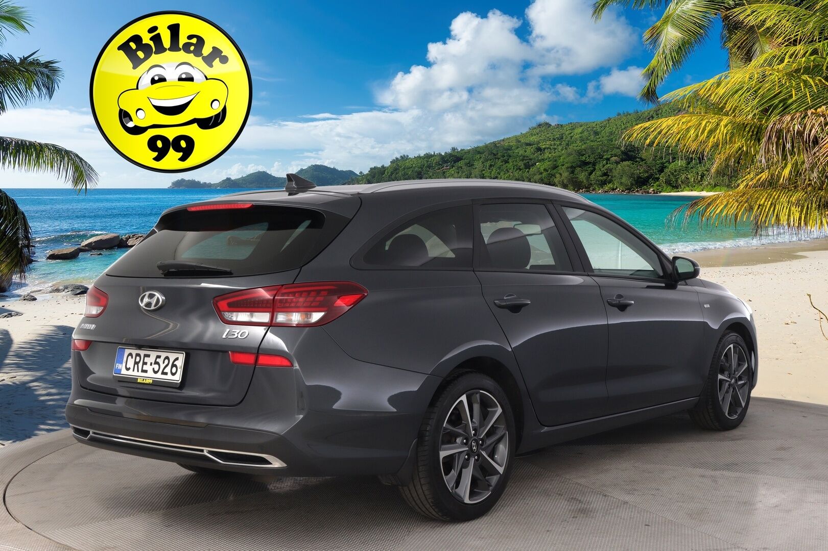 Hyundai i30 Wagon 2022 1,5 T-GDI 159 hv 48V hybrid 7-DCT-aut Style *1.Om Suomi-Auto / Vakkari / Ratinlämmitys / P-Kamera / Tutkat / Navi / Digimittaristo / Kessy* - *Juuri saapunut / Lohko+pistoke / Sisätilalämmitin / Blue link / 2X renkaat / Siisti*