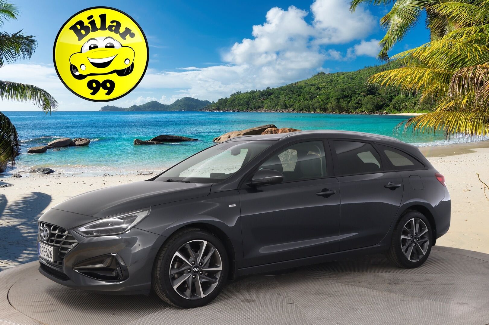 Hyundai i30 Wagon 2022 1,5 T-GDI 159 hv 48V hybrid 7-DCT-aut Style *1.Om Suomi-Auto / Vakkari / Ratinlämmitys / P-Kamera / Tutkat / Navi / Digimittaristo / Kessy* - *Juuri saapunut / Lohko+pistoke / Sisätilalämmitin / Blue link / 2X renkaat / Siisti*