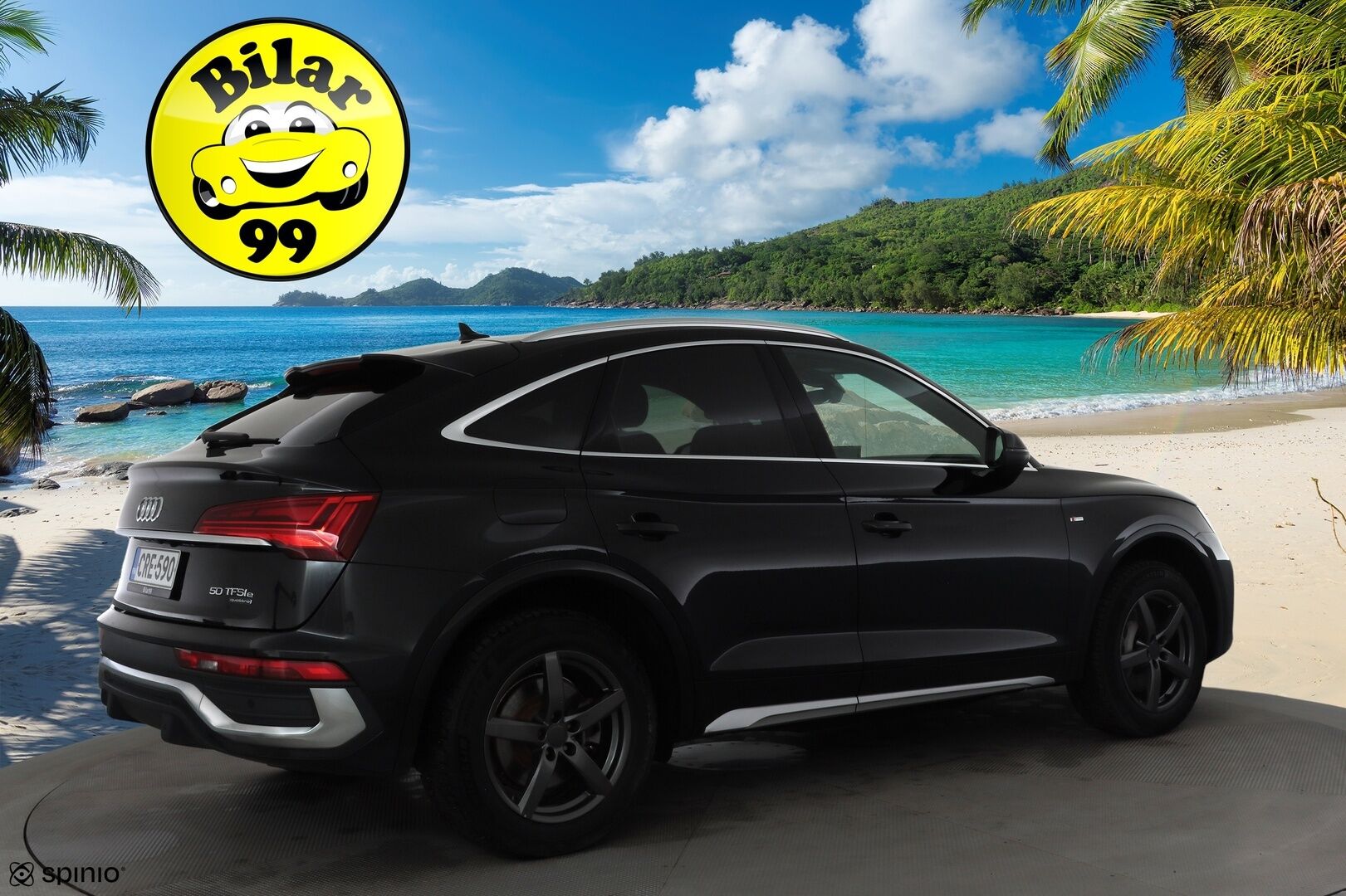 Audi Q5 2022 Sportback S line 50 TFSI e 220 kW quattro S tronic Electrified Edition * ACC / P.kamera / Koukku / LED * - 1.Om Suomi-auto / Kahdet renkaat aluvanteilla 