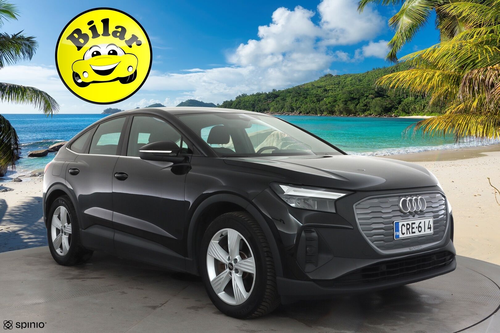 Audi Q4 e-tron 2022 40 e-tron - | ACC | ILP | P.Kamera | LED | Digimittaristo | Apple&Android | 1.Om Suomi-auto | Merkkihuollettu | Kahdet Renkaat |