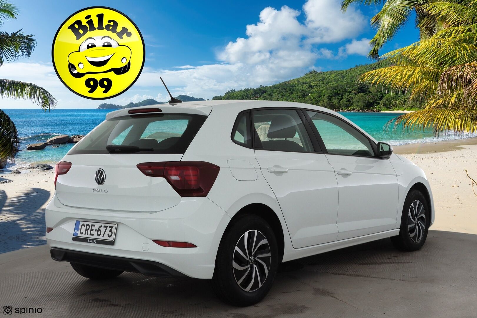 Volkswagen Polo 2022 Style Business 1,0 TSI 70 kW DSG * ACC / App-connect / LED / Ilmastointi * - Suomi-auto / Merkkihuollettu