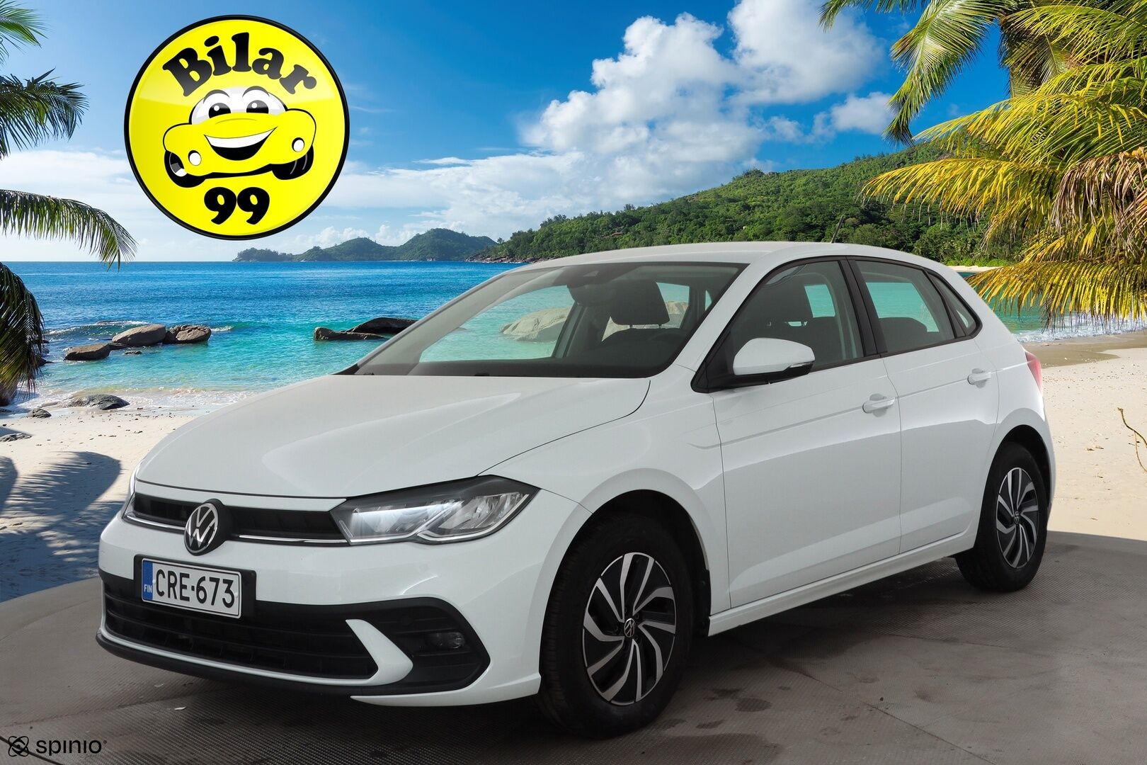 Volkswagen Polo 2022 Style Business 1,0 TSI 70 kW DSG * ACC / App-connect / LED / Ilmastointi * - Suomi-auto / Merkkihuollettu