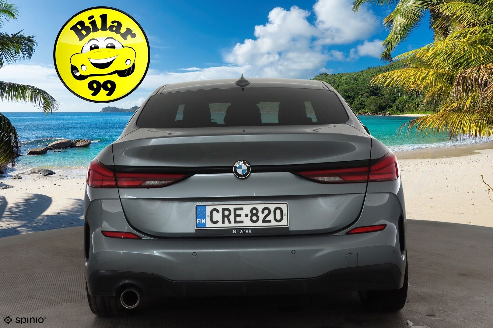 BMW 218 2022 F44 Gran Coupé 218i A Business M Sport * Vakkari / P.tutkat / Lohko+Sisä / Sporttipenkit / LED / Navi / Puolinahat * - 1.Om Suomi-auto / Kahdet renkaat aluvanteilla / Merkkihuollettu