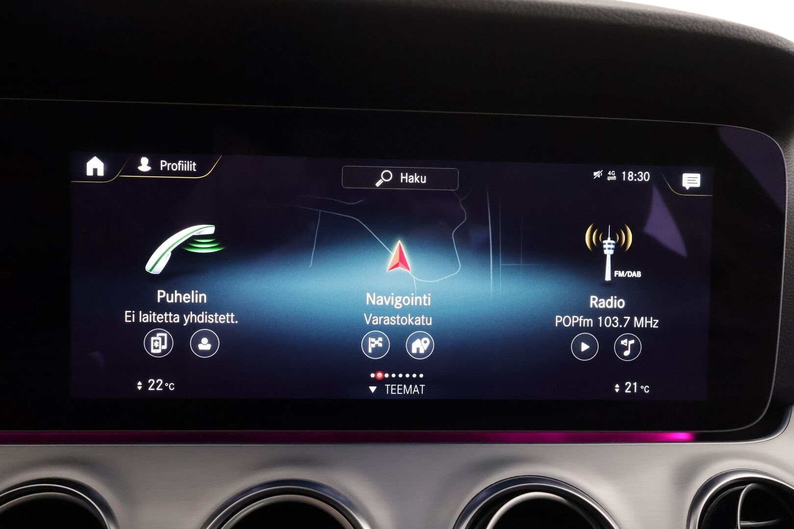 Mercedes-Benz E 2022 220 d Edition 4MATIC A * Widescreen / Webasto / Koukku / LED / 360 Kamera / Sportpenkit / Navi / Keyless * - Suomi-auto / Kahdet renkaat 