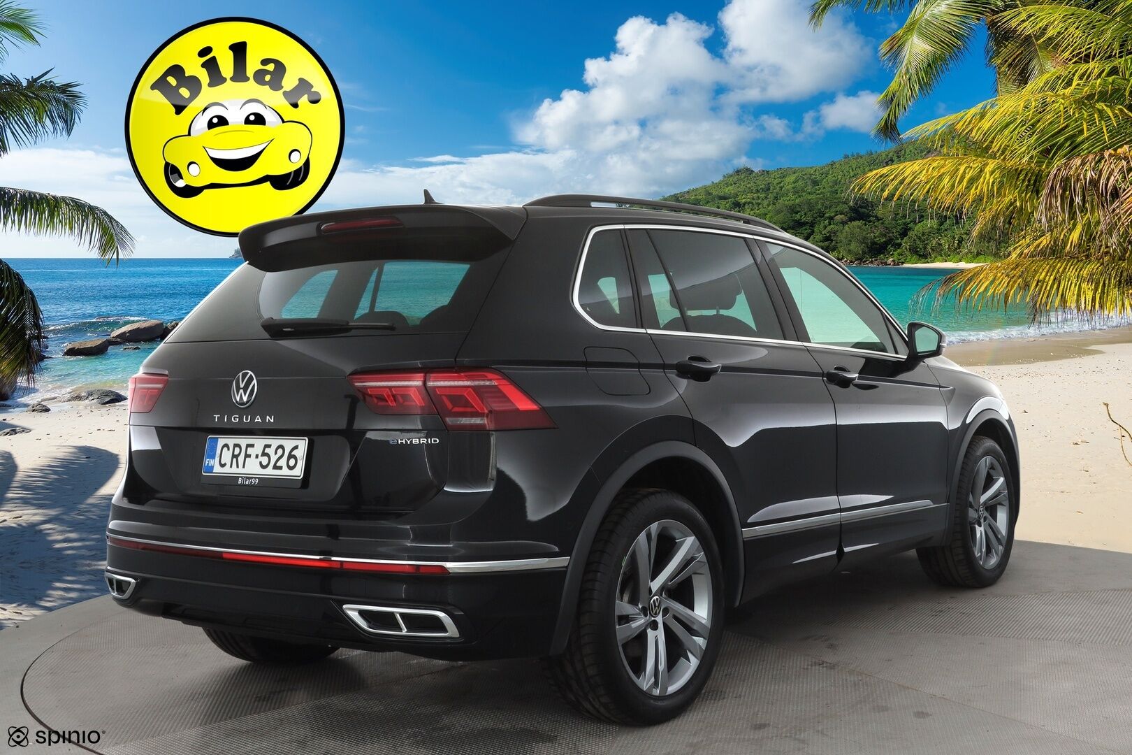 Volkswagen Tiguan 2022 R-Line eHybrid 180 kW DSG-automaatti - | ACC | IQ.Light | Koukku | Travel assist | P.kamera | Navi | Digimittaristo | Sähk. takaluukku | Keyless | Merkkihuollot | ALV | 