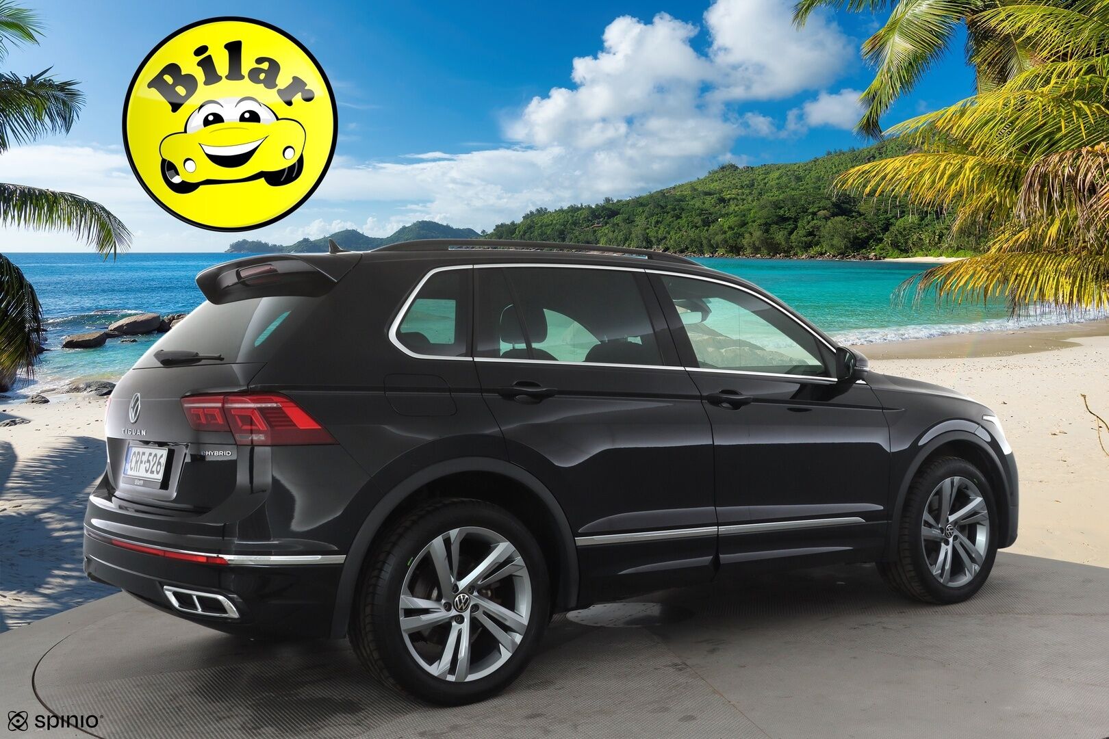 Volkswagen Tiguan 2022 R-Line eHybrid 180 kW DSG-automaatti - | ACC | IQ.Light | Koukku | Travel assist | P.kamera | Navi | Digimittaristo | Sähk. takaluukku | Keyless | Merkkihuollot | ALV | 