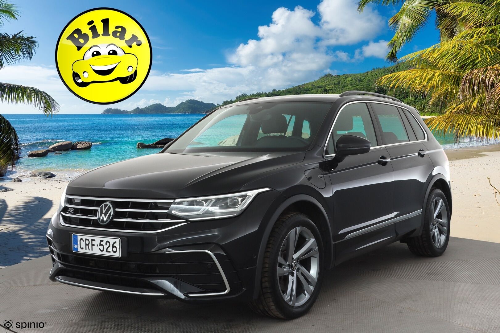 Volkswagen Tiguan 2022 R-Line eHybrid 180 kW DSG-automaatti - | ACC | IQ.Light | Koukku | Travel assist | P.kamera | Navi | Digimittaristo | Sähk. takaluukku | Keyless | Merkkihuollot | ALV | 