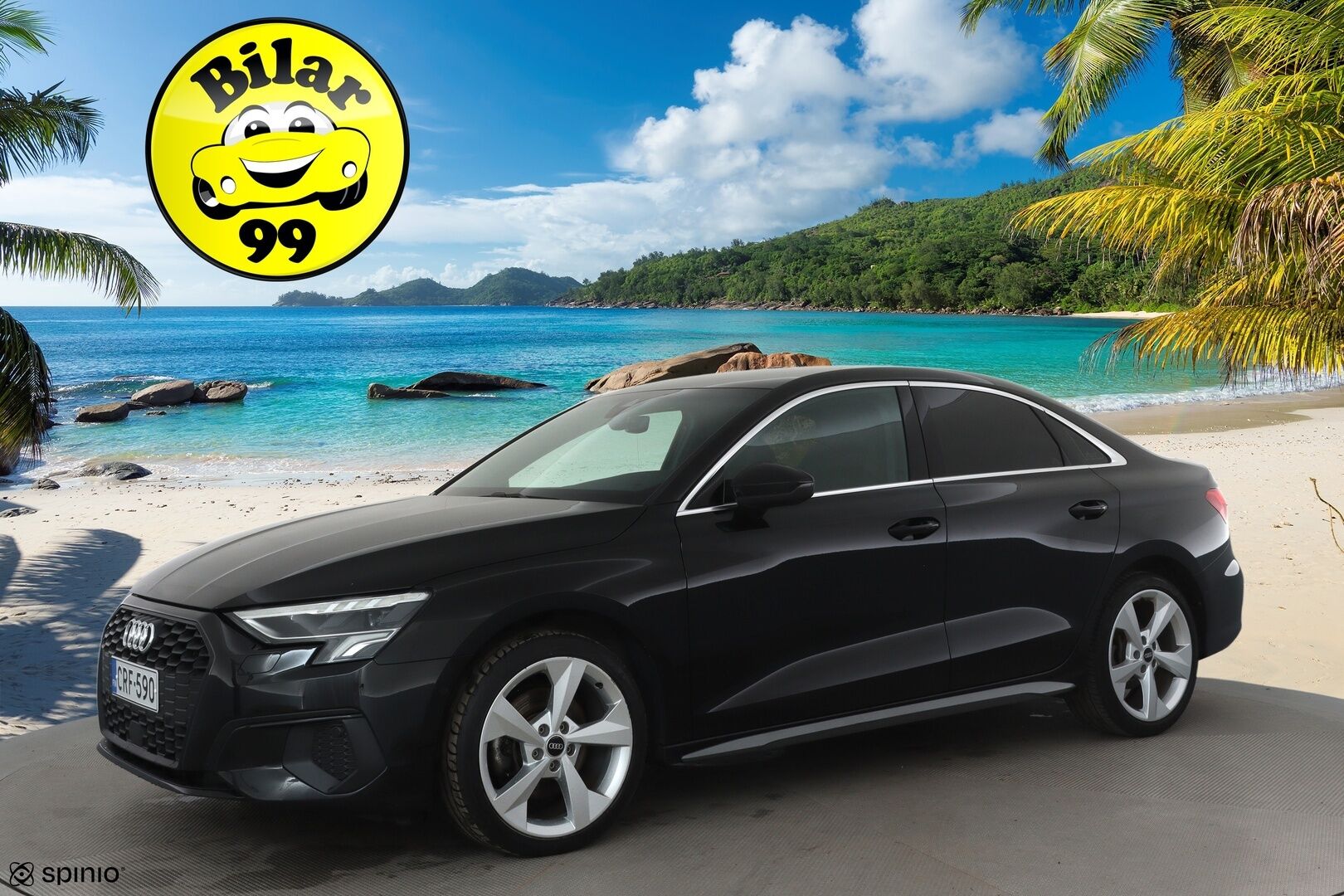 Audi A3 2022 Business 35 TFSI 110 kW MHEV S tronic *ACC / Webasto / LED / P.tutkat / Sporttipenkit / Digimittaristo* - 1.Om Suomi-auto / Kahdet renkaat aluvanteilla / Merkkihuollettu