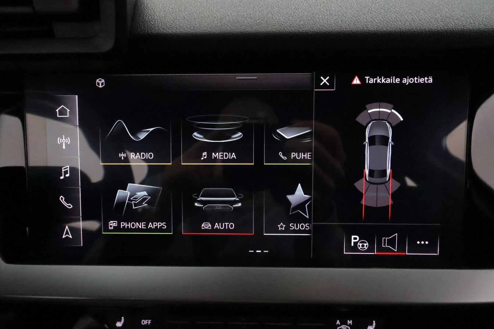 Audi A3 2022 Business 35 TFSI 110 kW MHEV S tronic *ACC / Webasto / LED / P.tutkat / Sporttipenkit / Digimittaristo* - 1.Om Suomi-auto / Kahdet renkaat aluvanteilla / Merkkihuollettu - HULLUT VÄLIPÄIVÄT KORKOTARJOUS 2,49%