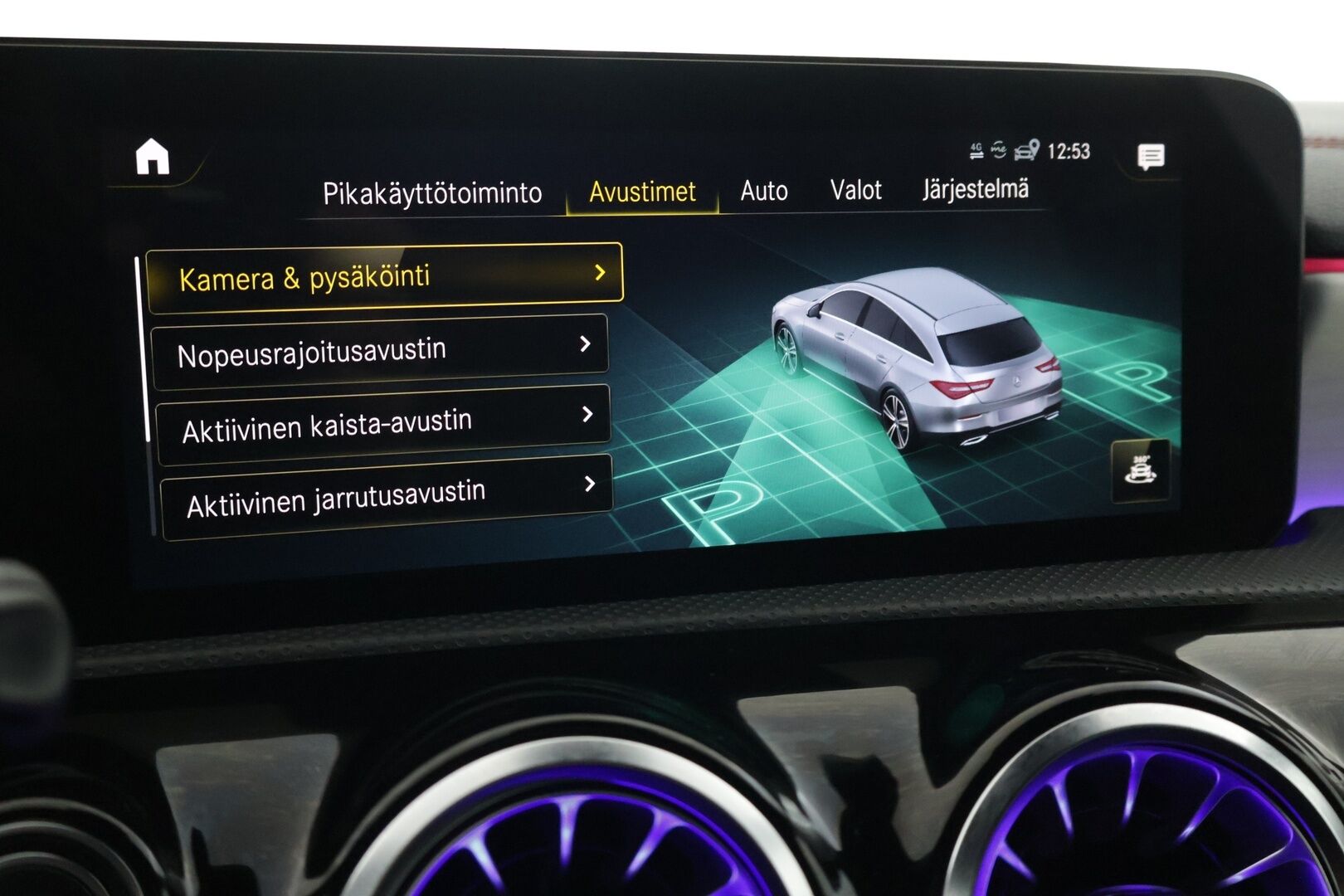 Mercedes-Benz CLA 2022 250 e A Shooting Brake Business AMG Edition - Suomi-auto | Widescreen | P.Kamera | Muistipenkit | Multibeam-LED | Ambient