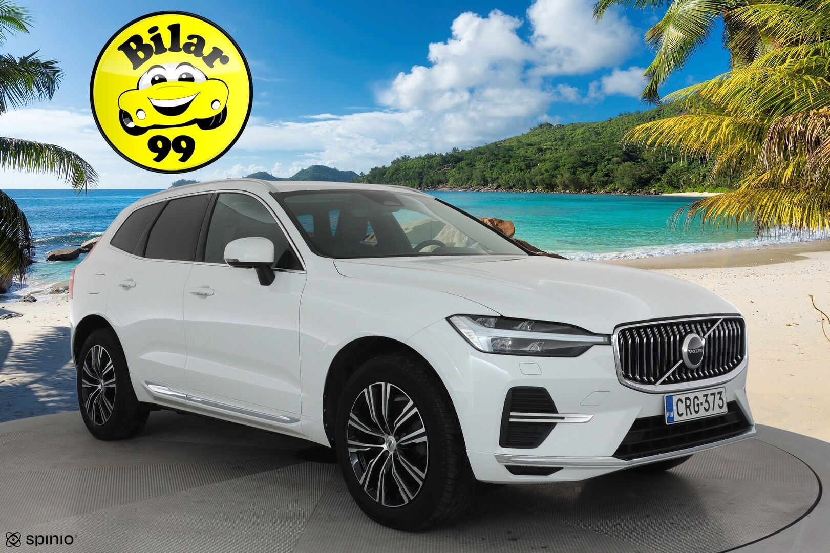Volvo XC60 2022 B4 AWD D-MHEV Business Inscription Edition aut **ACC Webasto / Koukku / Full-LED / P.kamera / Sporttinahat Muistilla** - 3,99 % KORKOTARJOUS TÄHÄN AUTOON 21.9. ASTI! - 1-om Suomi-auto / Kahdet Renkaat / Merkkihuollettu!