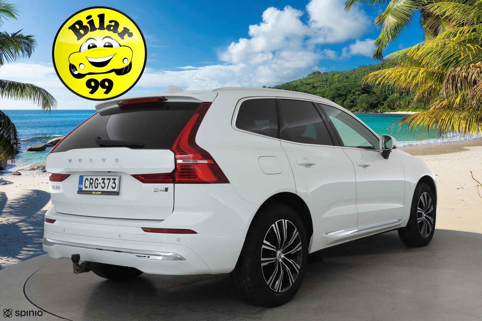 Volvo XC60 2022 B4 AWD D-MHEV Business Inscription Edition aut **ACC Webasto / Koukku / Full-LED / P.kamera / Sporttinahat Muistilla** - 3,99 % KORKOTARJOUS TÄHÄN AUTOON 21.9. ASTI! - 1-om Suomi-auto / Kahdet Renkaat / Merkkihuollettu!