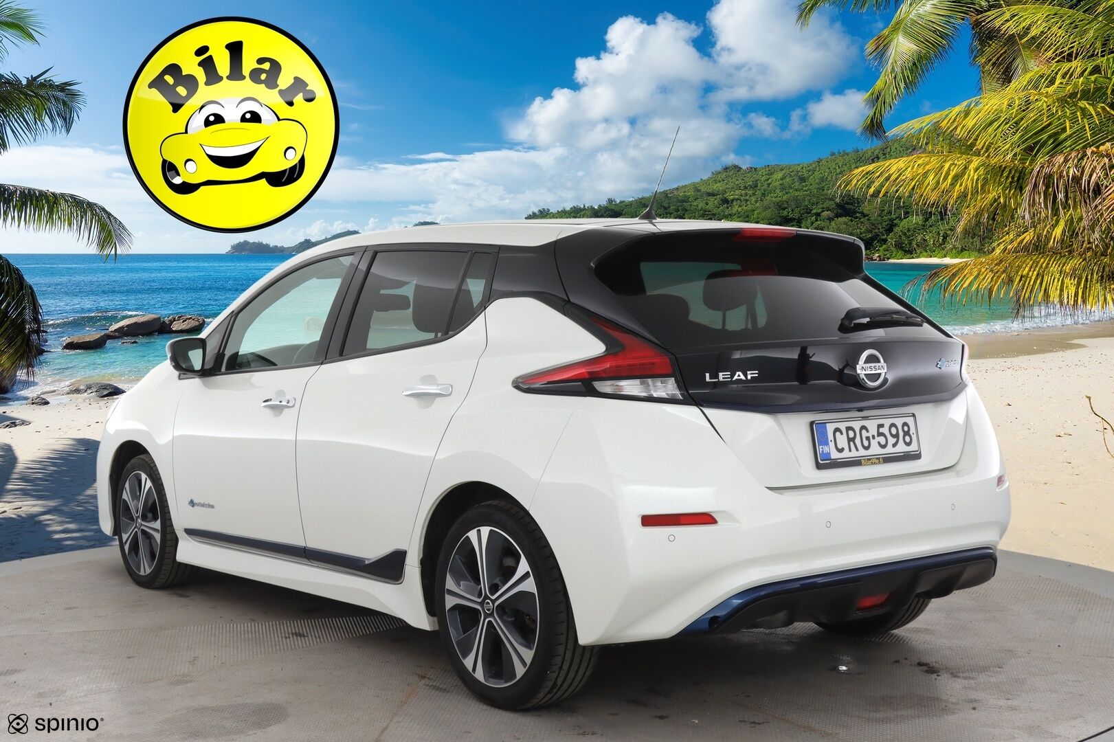 NISSAN LEAF 2018 Tekna 40 kWh - | Lämmityspaketti | Adaptiivinen vakionopeudensäädin | 360-kamera | Bose äänentoisto |