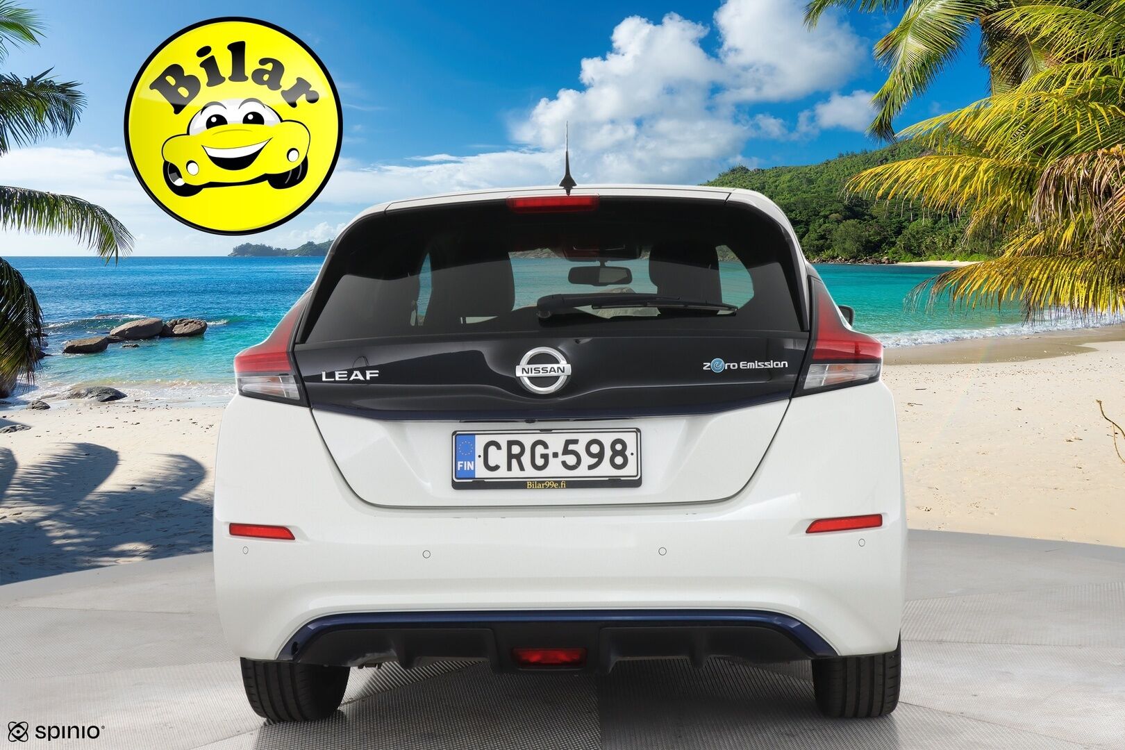 NISSAN LEAF 2018 Tekna 40 kWh - | Lämmityspaketti | Adaptiivinen vakionopeudensäädin | 360-kamera | Bose äänentoisto |