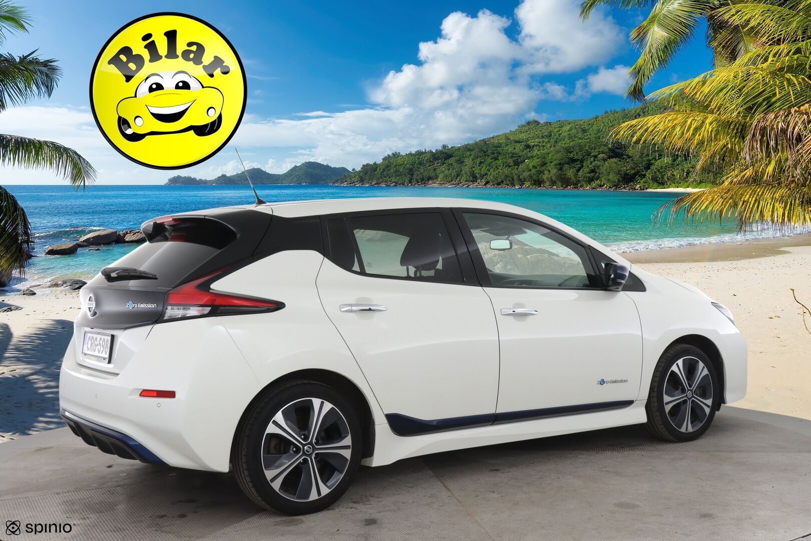 NISSAN LEAF 2018 Tekna 40 kWh - | Lämmityspaketti | Adaptiivinen vakionopeudensäädin | 360-kamera | Bose äänentoisto |
