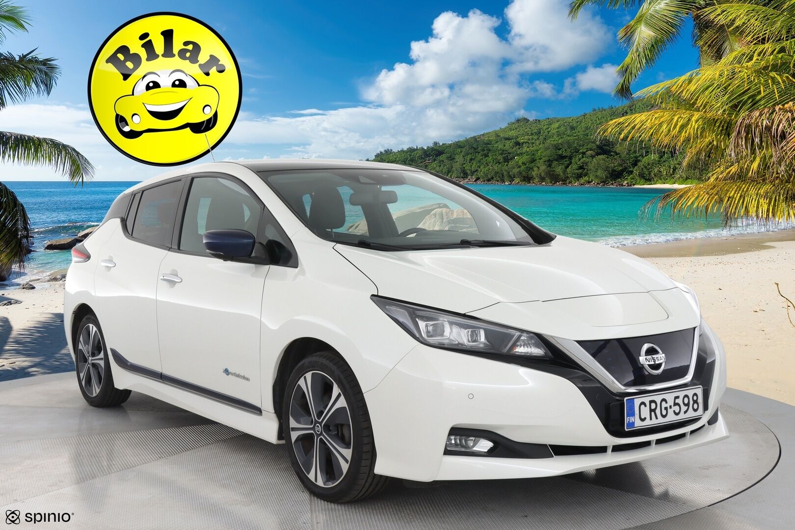 NISSAN LEAF 2018 Tekna 40 kWh - | Lämmityspaketti | Adaptiivinen vakionopeudensäädin | 360-kamera | Bose äänentoisto |