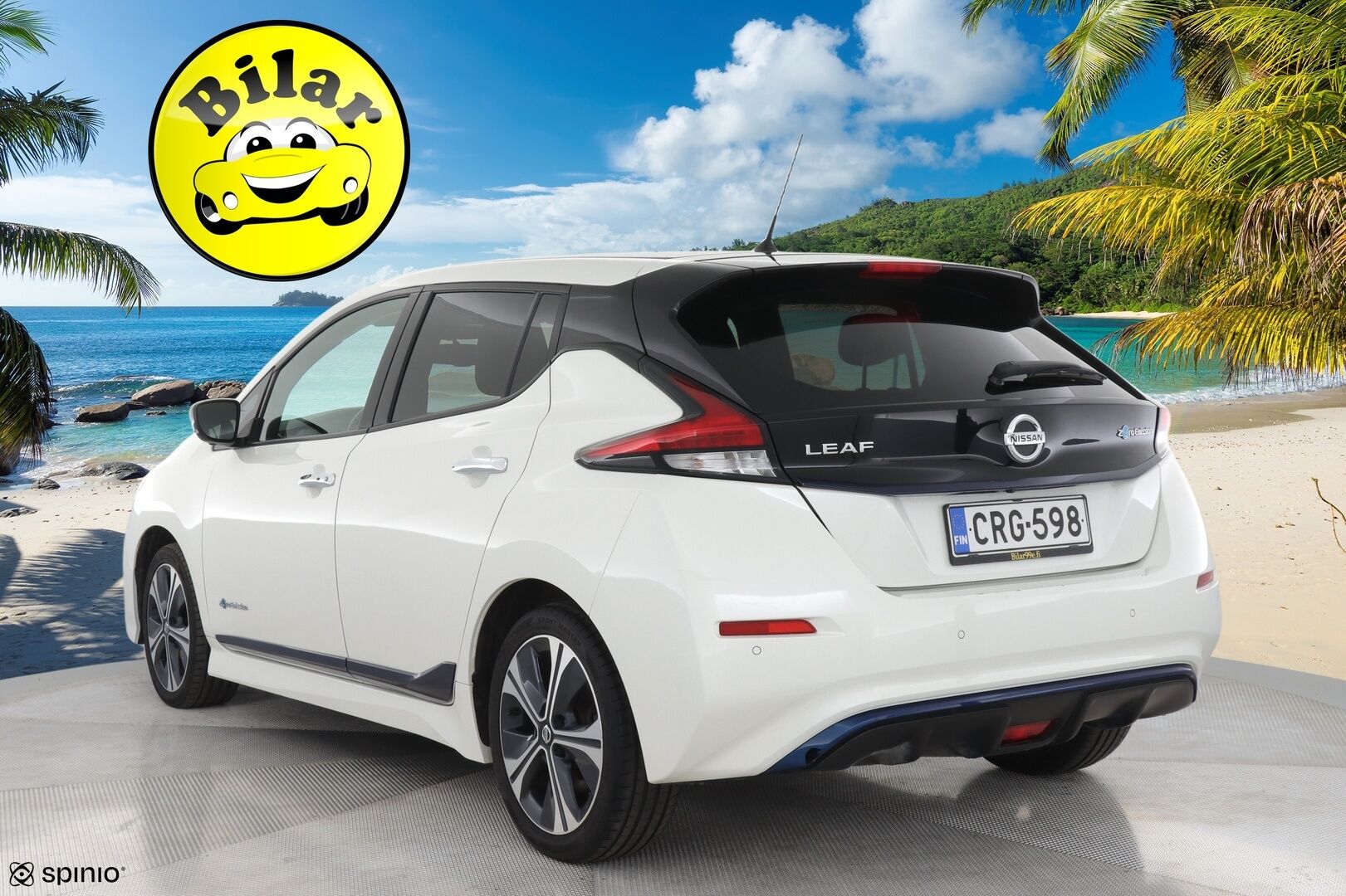 NISSAN LEAF 2018 Tekna 40 kWh - | Lämmityspaketti | Adaptiivinen vakionopeudensäädin | 360-kamera | Bose äänentoisto |