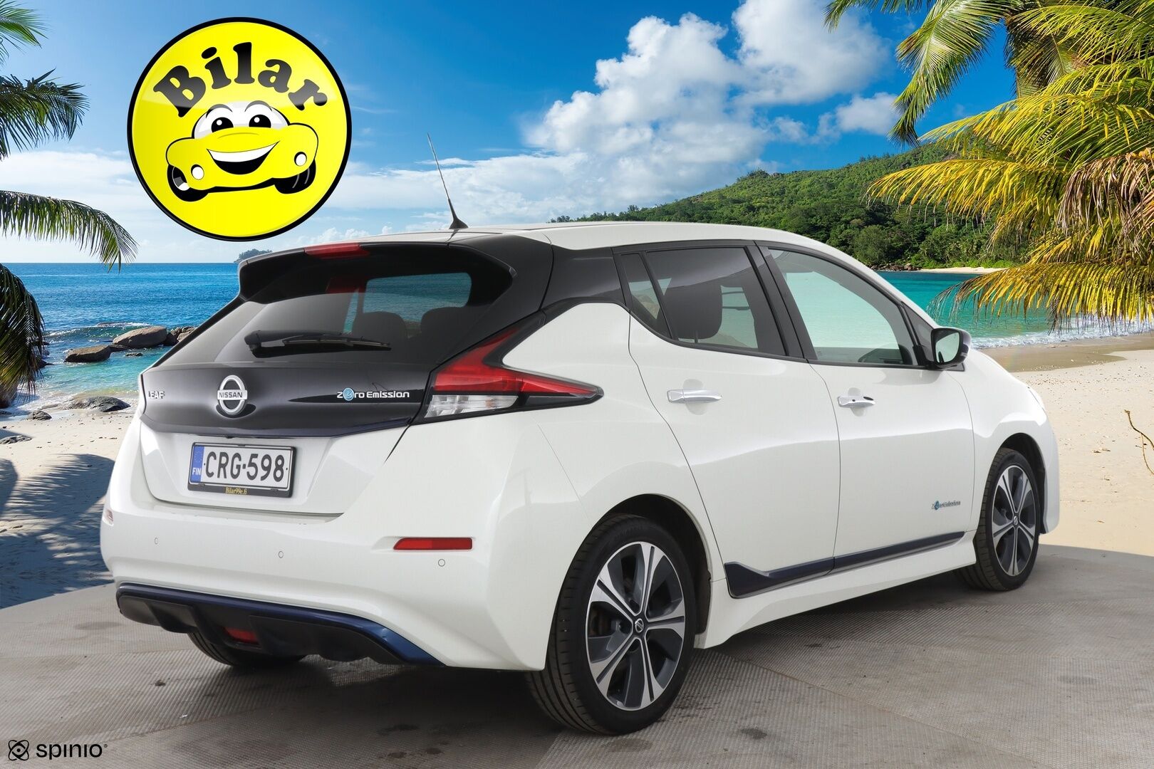 NISSAN LEAF 2018 Tekna 40 kWh - | Lämmityspaketti | Adaptiivinen vakionopeudensäädin | 360-kamera | Bose äänentoisto |