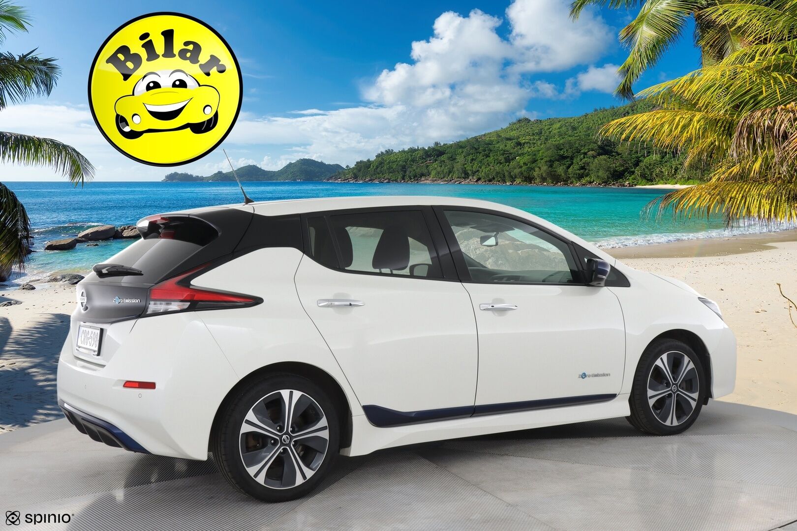 NISSAN LEAF 2018 Tekna 40 kWh - | Lämmityspaketti | Adaptiivinen vakionopeudensäädin | 360-kamera | Bose äänentoisto |
