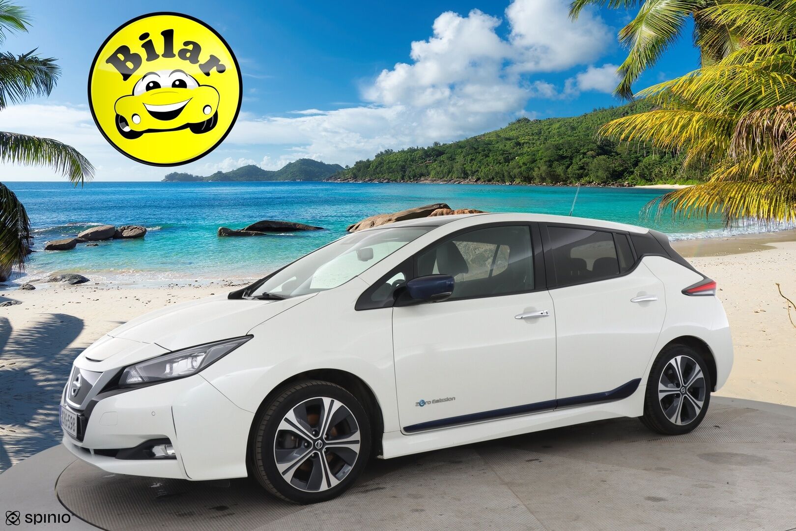 NISSAN LEAF 2018 Tekna 40 kWh - | Lämmityspaketti | Adaptiivinen vakionopeudensäädin | 360-kamera | Bose äänentoisto |