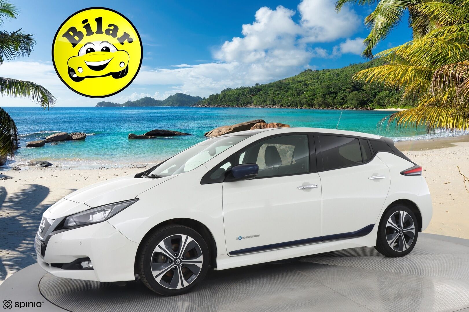 NISSAN LEAF 2018 Tekna 40 kWh - | Lämmityspaketti | Adaptiivinen vakionopeudensäädin | 360-kamera | Bose äänentoisto |