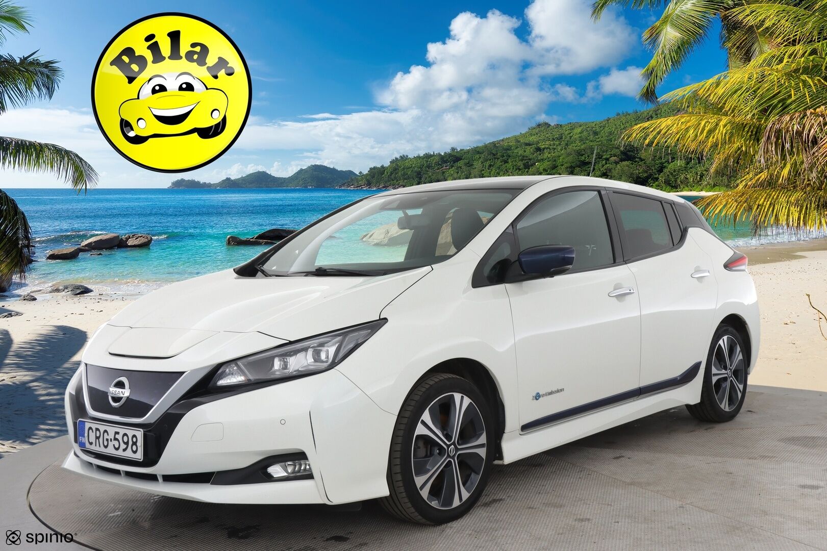 NISSAN LEAF 2018 Tekna 40 kWh - | Lämmityspaketti | Adaptiivinen vakionopeudensäädin | 360-kamera | Bose äänentoisto |