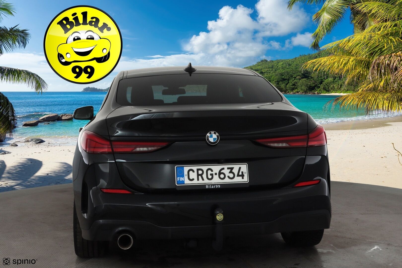 BMW 218 2022 F44 Gran Coupé 218i A Business M Sport * Vakkari / P.kamera / LED / Navi / Lohko+Sisä / Sporttipenkit / Koukku * - 1.Om Suomi-auto / Kahdet renkaat aluvanteilla / Merkkihuollettu