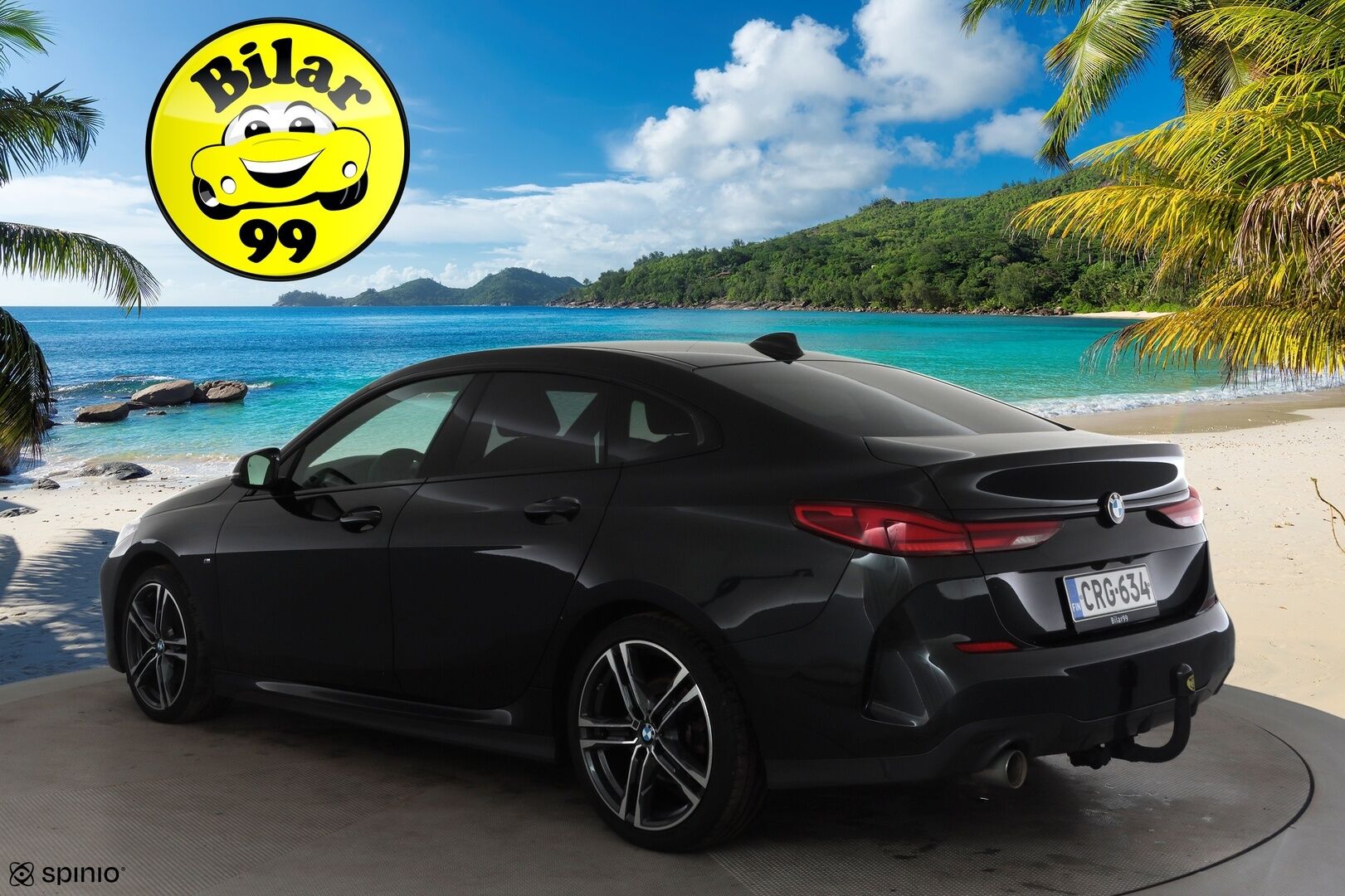 BMW 218 2022 F44 Gran Coupé 218i A Business M Sport * Vakkari / P.kamera / LED / Navi / Lohko+Sisä / Sporttipenkit / Koukku * - 1.Om Suomi-auto / Kahdet renkaat aluvanteilla / Merkkihuollettu