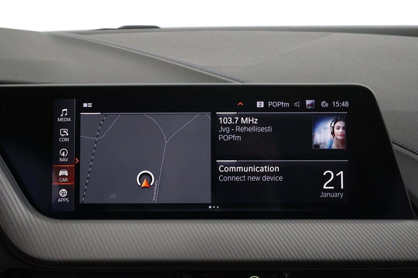 BMW 218 2022 F44 Gran Coupé 218i A Business M Sport * Vakkari / P.kamera / LED / Navi / Lohko+Sisä / Sporttipenkit / Koukku * - 1.Om Suomi-auto / Kahdet renkaat aluvanteilla / Merkkihuollettu