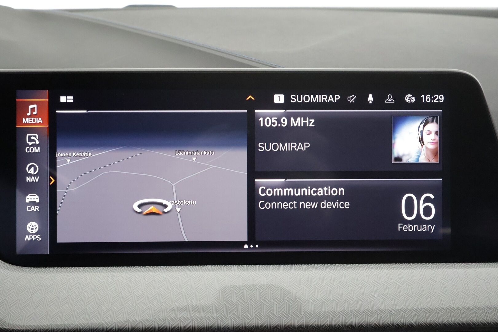 BMW 116 2022 1-sarja F40 Hatchback 116i A Business M Sport * Koukku / P.kamera / Sporttipenkit / Vakkari / Navi / LED * - 1.Om Suomi-auto / Kahdet renkaat aluvanteilla / Merkkihuollettu