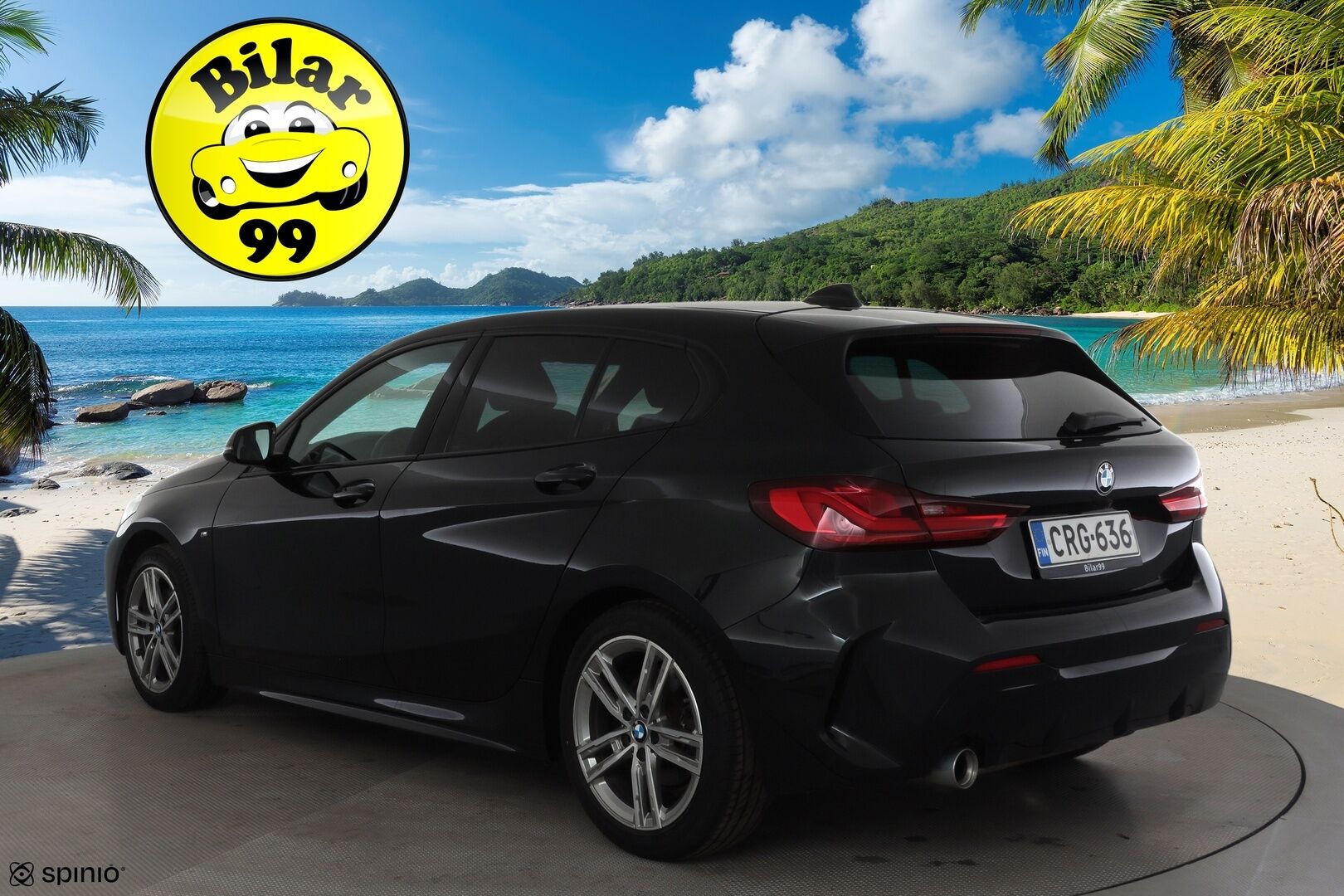 BMW 116 2022 1-sarja F40 Hatchback 116i A Business M Sport * Koukku / P.kamera / Sporttipenkit / Vakkari / Navi / LED * - 1.Om Suomi-auto / Kahdet renkaat aluvanteilla / Merkkihuollettu