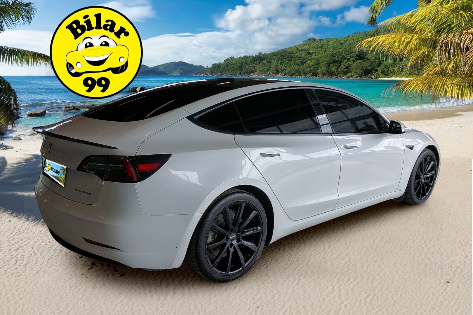 TESLA MODEL 3 2021 Long Range - ILP | Valkoiset Nahat | Autopilot | Matrix-LED | Premium Audio | Lasikatto