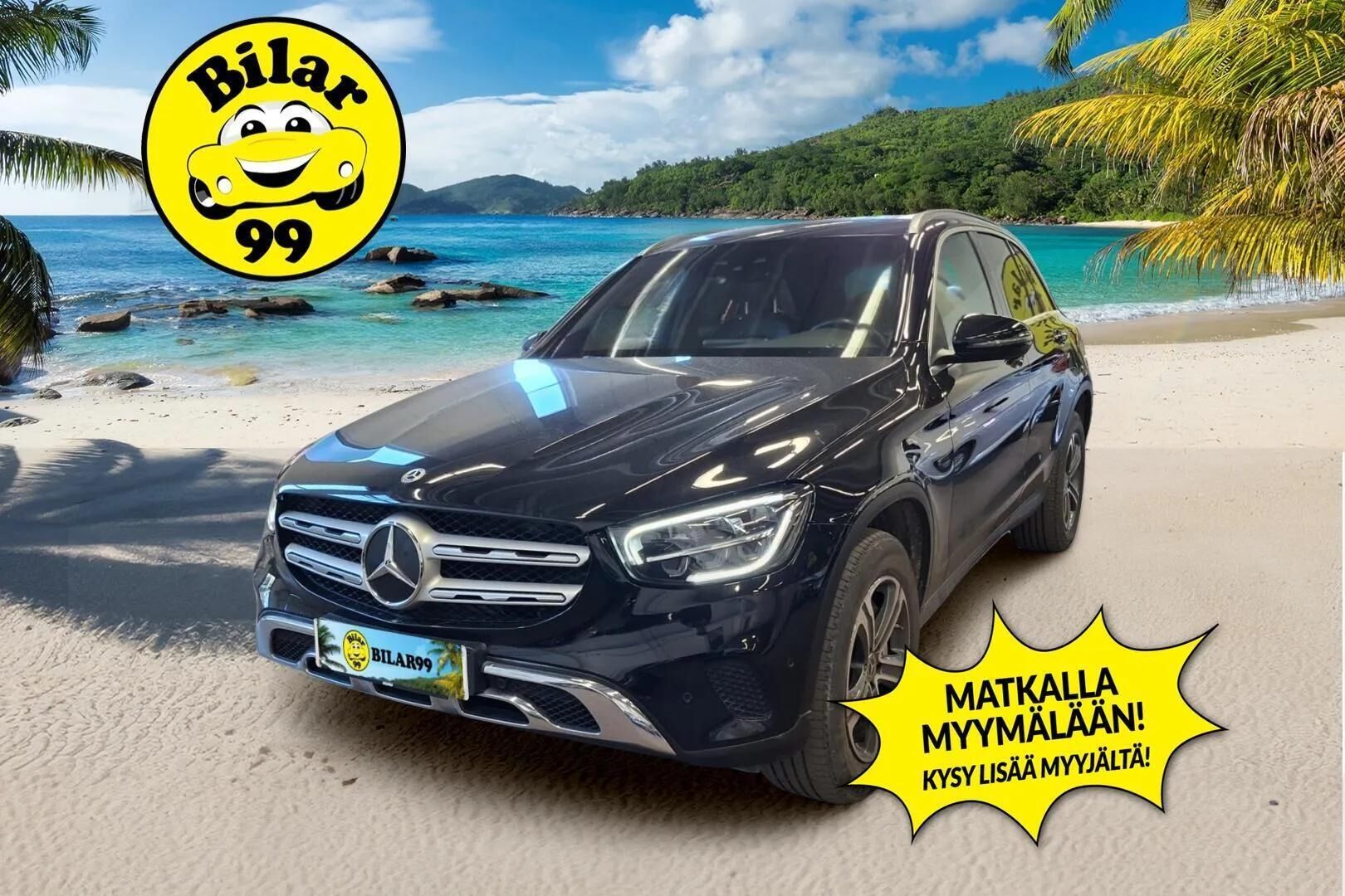 Mercedes-Benz GLC 2022 GLC 300 e 4MATIC Farmari (AC) 5ov 1991cm3 A  * Nahkasisusta / Taittuvakoukku / Led / Kahdet renkaat aluvanteilla * - Juuri huollettu! 2x renkaat aluilla, 2x lataus - HULLUT AVAJAISHULINAT KORKOTARJOUS 3,29 %