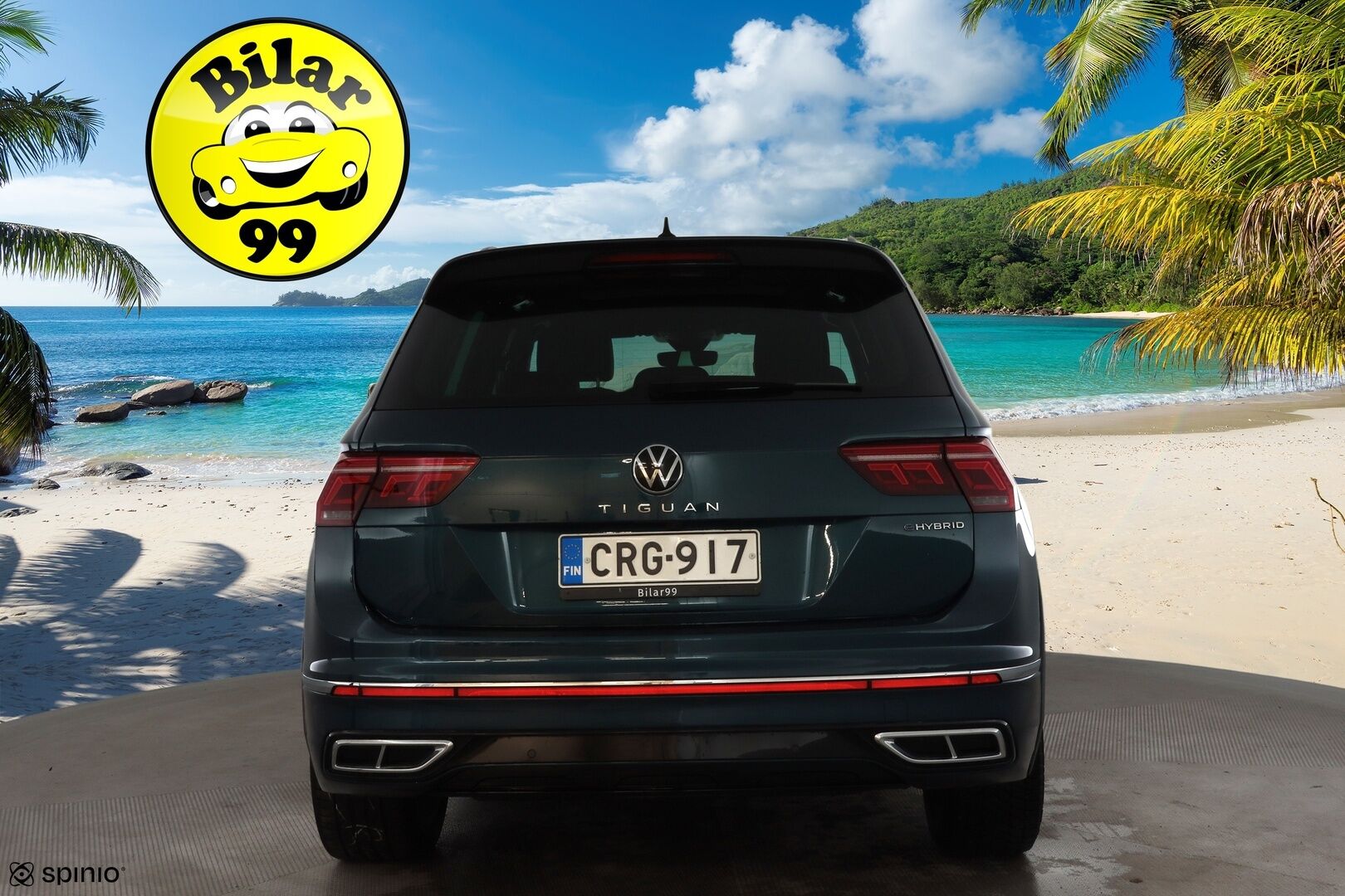 Volkswagen Tiguan 2022 R-Line eHybrid 180kW DSG * ACC / 360° / IQ.Light / Muistipenkit / Panorama / Lohkolämmitin / HUD / Nahat / KeylessGo * - 1.Om Suomi-auto / Akku kuntotarkastettu / Kahdet renkaat aluvanteilla / Huippuvarusteet