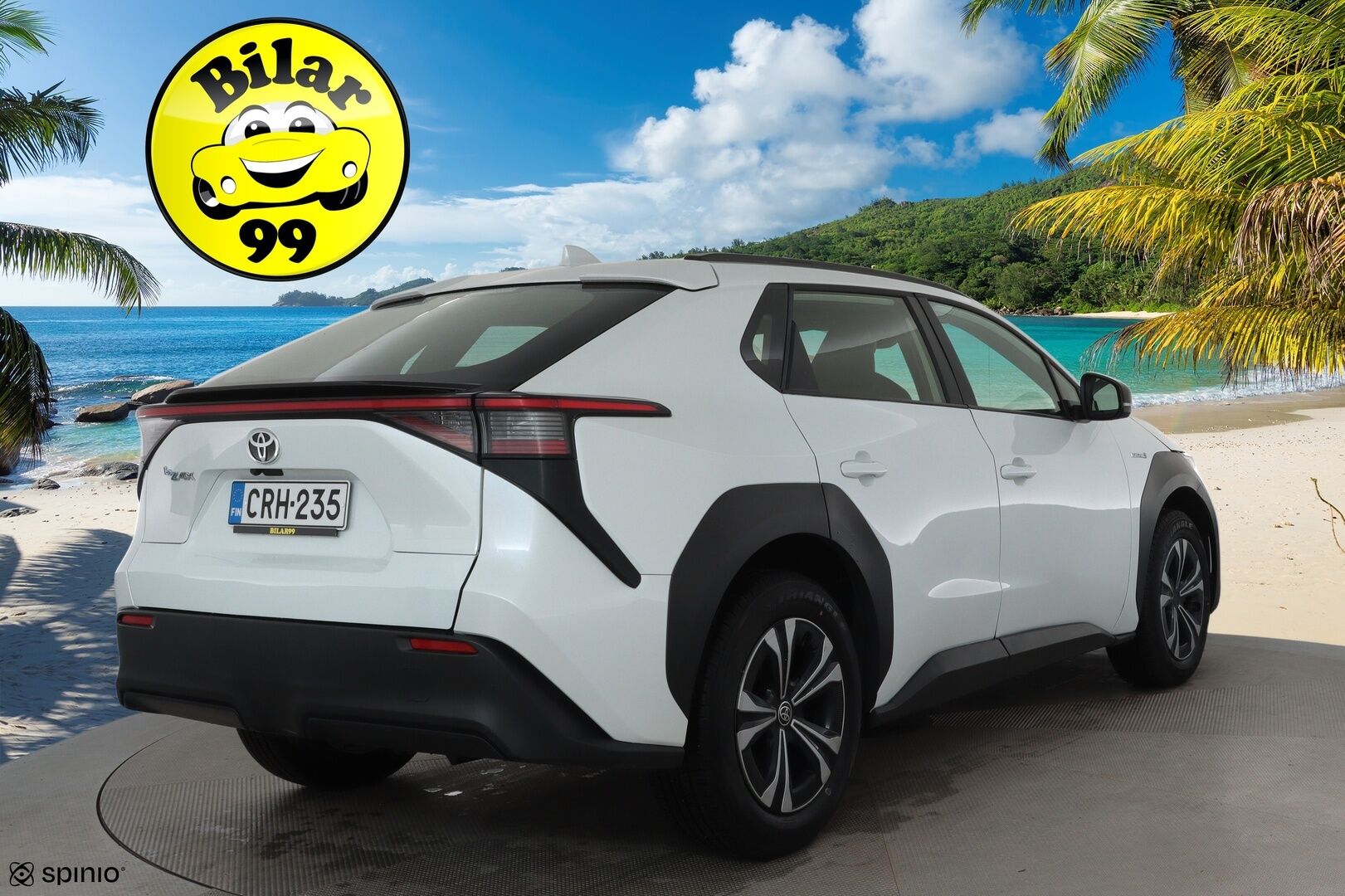 Toyota bZ4X 2023 Active * ACC / Peruutuskamera / Kaistavahti / Digimittaristo / KeylessGO* - SoH 91.3% / Suomi-auto / 2x Latauskaapelit