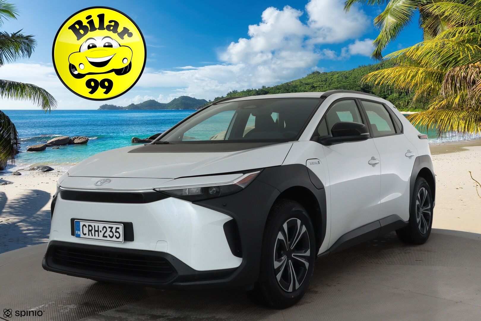 Toyota bZ4X 2023 Active * ACC / Peruutuskamera / Kaistavahti / Digimittaristo / KeylessGO* - SoH 91.3% / Suomi-auto / 2x Latauskaapelit