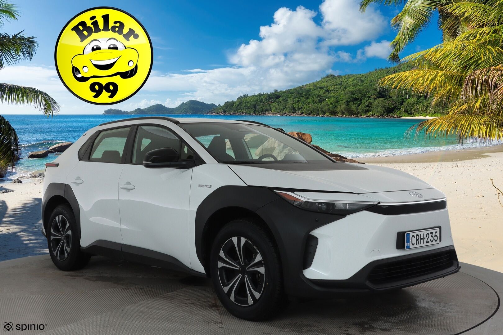 Toyota bZ4X 2023 Active * ACC / Peruutuskamera / Kaistavahti / Digimittaristo / KeylessGO* - HUOKEA HINTA! / SoH 91.3% / Suomi-auto / 2x Latauskaapelit