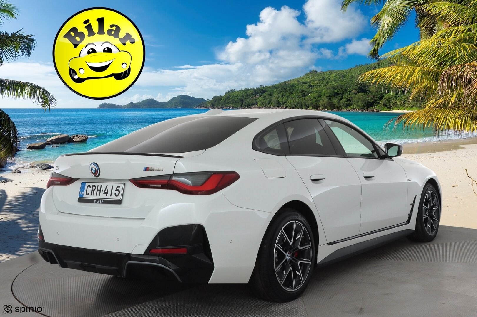 BMW I4 M50 2023 M50 - | ACC | 1.Om Suomi-auto | Koukku | Muistipenkki | Hifit | Lasikattoluukku | 360-Kamera | Sporttinahat | Apple&Android | Lisälämmitin | Kahdet Renkaat | Merkkihuollettu |