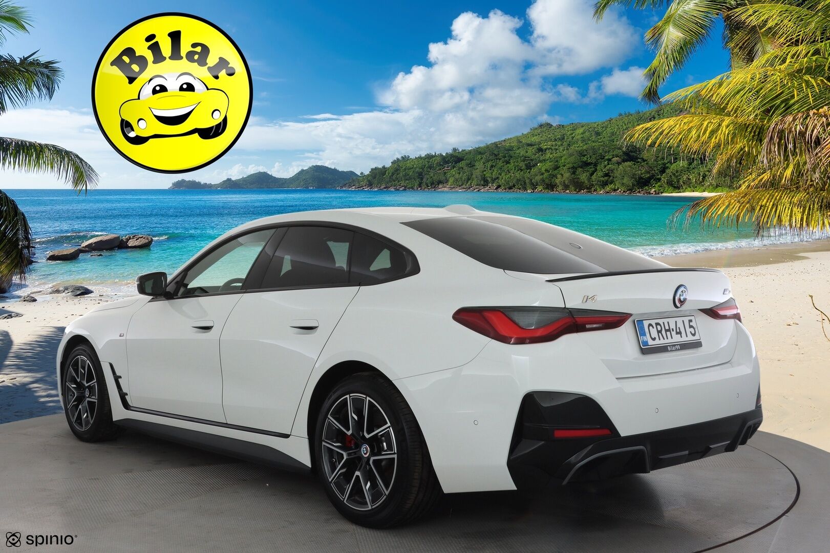 BMW I4 M50 2023 M50 - | ACC | 1.Om Suomi-auto | Koukku | Muistipenkki | Hifit | Lasikattoluukku | 360-Kamera | Sporttinahat | Apple&Android | Lisälämmitin | Kahdet Renkaat | Merkkihuollettu |
