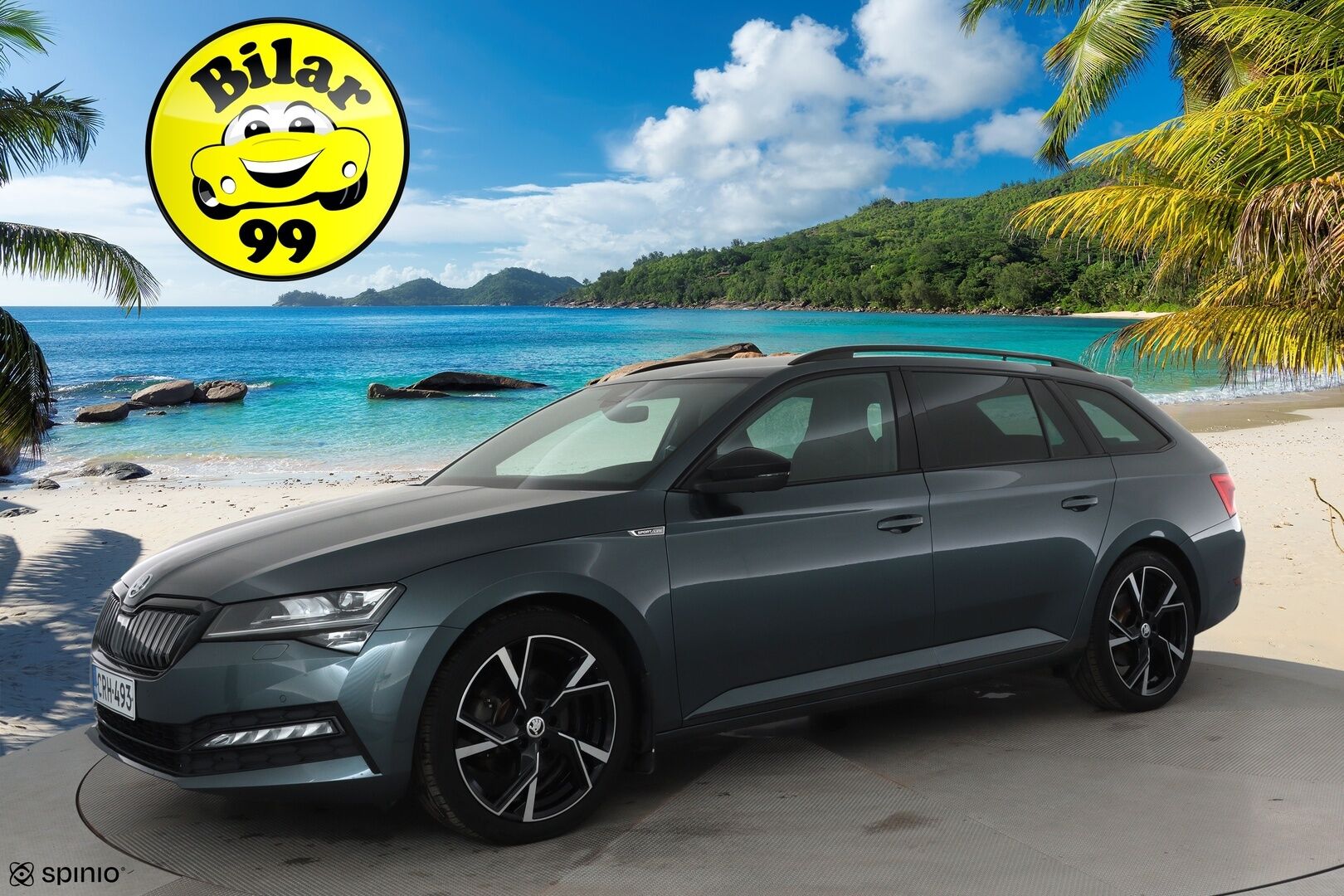Skoda Superb 2021 Combi 1.4 TSI PHEV SportLine iV DSG **Webasto / Koukku / Canton / Adapt.Vakkari / Matrix-LED / 360° / Muistipenkit** - 2x Latauskaapelit / Kahdet Renkaat / Merkkihuollettu! / **HYVILLÄ KAMOILLA**